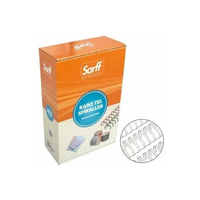 Sarff 15315076 Karo Tel Spiral 9/16 Beyaz 50Li