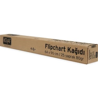 Kraf 703G Rulo Flipchart Kağıdı 25Yp 