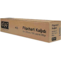 Kraf 702G Rulo Flipchart Kağıdı 100Yp