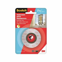 Scotch 4004 Montaj Bandı Şeffaf 19Mmx1,5M