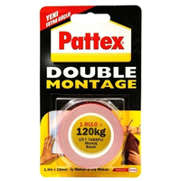 Pattex Double Montaj Bandı Şeffaf 19Mmx1,5M