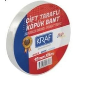 Kraf 5019G Çift Taraflı Köpük Bant 19Mmx5M