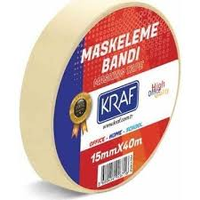 Kraf 4015G Maskeleme Bandı 15Mmx40M