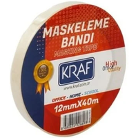 Kraf 4012G Maskeleme Bandı 12Mmx40M