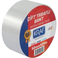 Kraf 2550G Çift Taraflı Bant 50Mmx25M