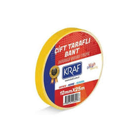 Kraf 2512G Çift Taraflı Bant 12Mmx25M