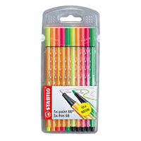 Stabilo 68 Pen Twister Keçe Uçlu Kalem 10 Lu