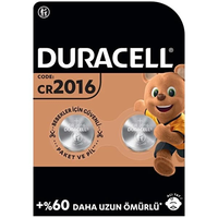 Duracell Cr2016 Lityum Düğme Pil 3V 2Li