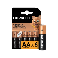 Duracell Alkalin Aaa İnce Kalem Pil 6Lı Paket 