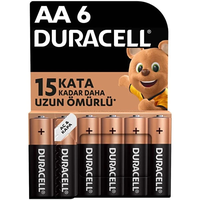 Duracell Alkalin Aa Kalem Pil 6Lı Paket 