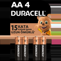 Duracell Alkalin Aa Kalem Pil 4Lü Paket 