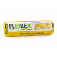 Florex 830 Plastik Atık Baskılı Çöp Poşeti Jumbo 