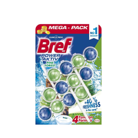 Bref Power Aktiv Klozet Bloğu Çam 150Gr 3Lü Paket