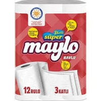 Maylo 3 Katlı Kağıt Havlu 12Li