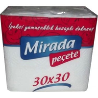 Mirada Kare Peçete 30X30 Cm 100 Yaprak 24 Paket