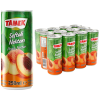 Tamek Şeftali Nektar 250 Ml 12'Li