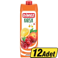 Dimes Meyve Nektarı Karışık 1 Lt X 12 Adet