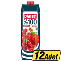 Dimes %100 Kırmızı Karışık 1 Lt X 12 Adet