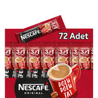 Nescafe 3'Ü 1 Arada Kahve 17,5 Gr 72'Li Paket