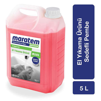 Maratem M101 Sıvı El Sabunu Pembe Sedefli 5 Lt