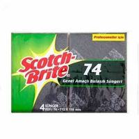 Scotch Brite Bul. Süngeri Genel Amaçlı 4Lü 