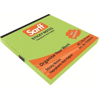 Sarff 75X75Mm Neon Yeşil Yapış. Not Kağıdı - 80Yp